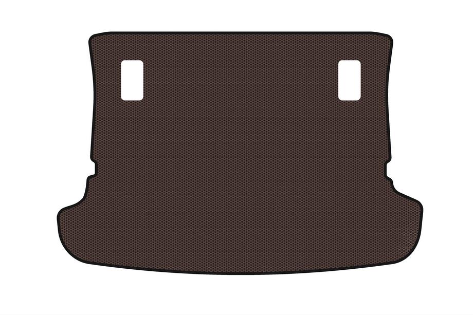 Toyota Corolla Verso 2004–2009 Gumijasta podloga za prtljažnik Carsuit (7-sedežna, rjava) Image