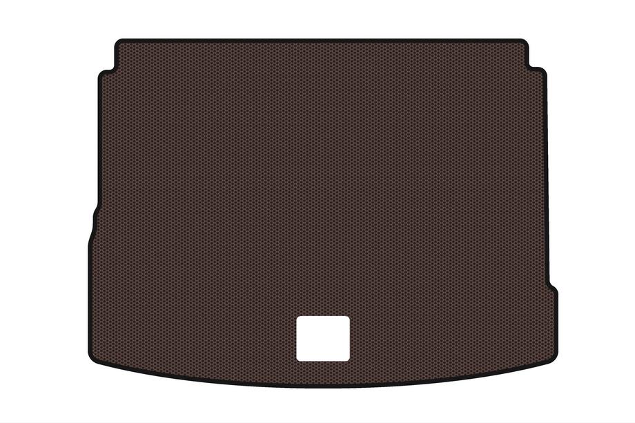 Volkswagen Tiguan 2016–2023 Gumijasta preproga za prtljažnik Carsuit V2 (ZDA, rjava) Image