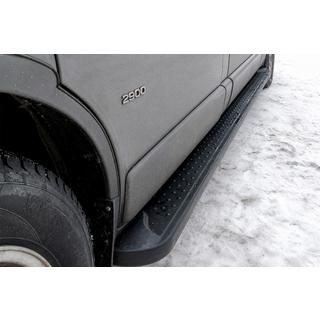 Bočne stopnice Allmond Black (2 kosa, aluminij) fotografija 1