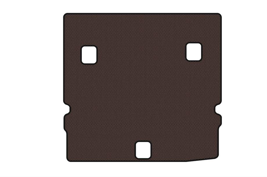 Chevrolet Orlando 2010–2018 Gumijasto korito prtljažnika Carsuit V-2 (Rjava) Image