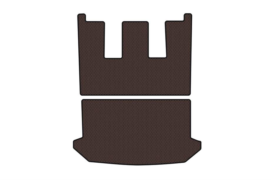 Citroen C-8 2002–2014 Gumijasto korito za prtljažnik Carsuit V1 (Rjava) Image