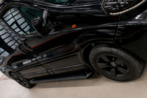 Renault Trafic 2001–2015 Bočne stopnice Allmond Black (2 kosa, aluminij) fotografija 3