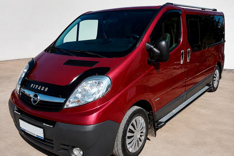 Renault Trafic 2001–2015 Stranske stopnice Rainbow (2 kos, aluminij) Image
