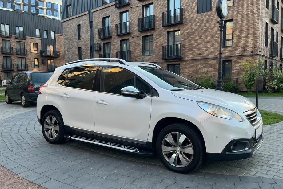 Peugeot 2008 2013–2019 Bočni pragovi Sunrise (2 kos, aluminij) Image