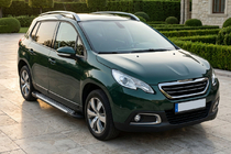 Peugeot 2008 2013–2019 Stranske stopnice Line (2 kosa, aluminij) fotografija 1