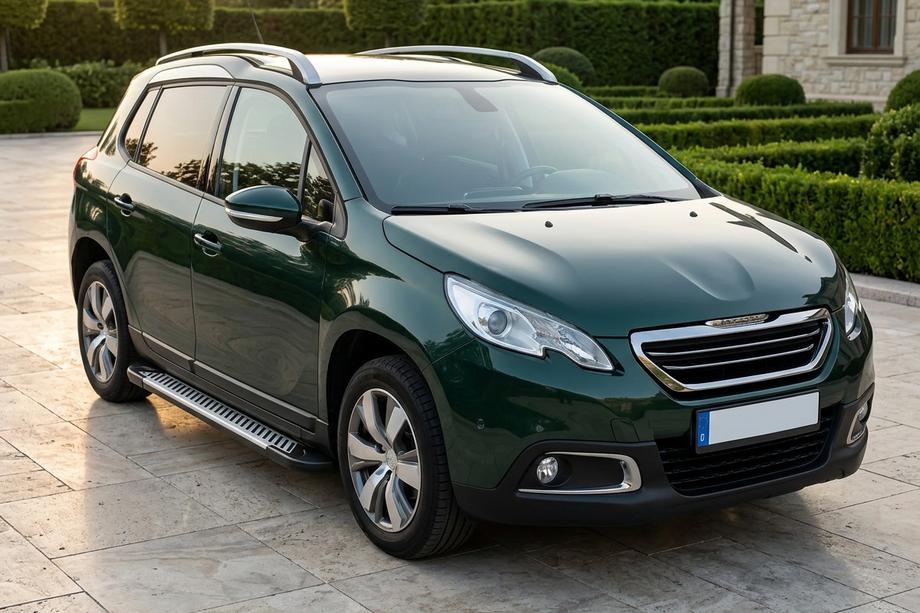 Peugeot 2008 2013–2019 Stranske stopnice Line (2 kosa, aluminij) Image