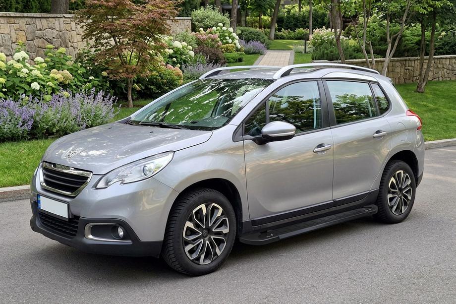 Peugeot 2008 2013–2019 Stranske stopnice RedLine Black (2 kosa, aluminij) Image