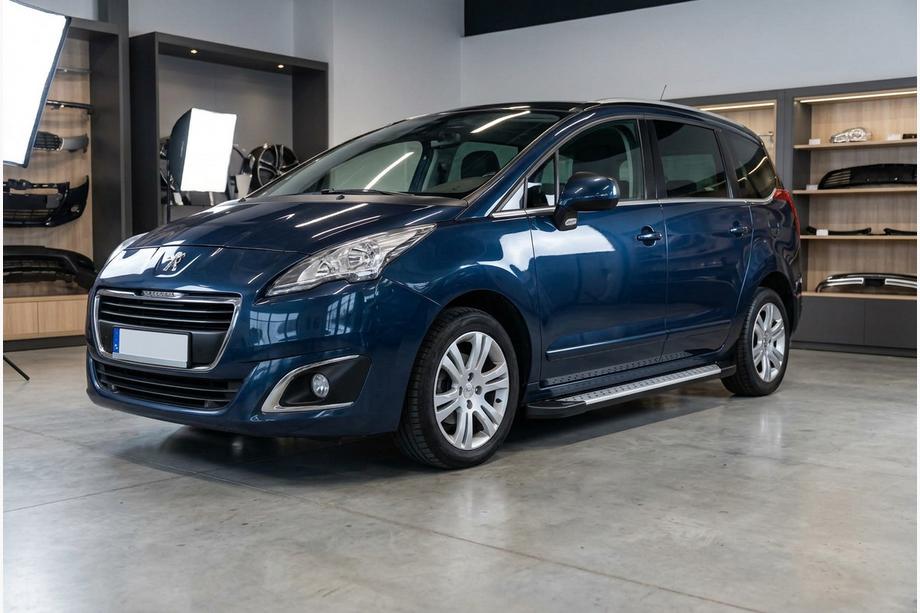 Peugeot 5008 2009–2016 Stranske stopnice Allmond Grey (2 kosa, aluminij) Image