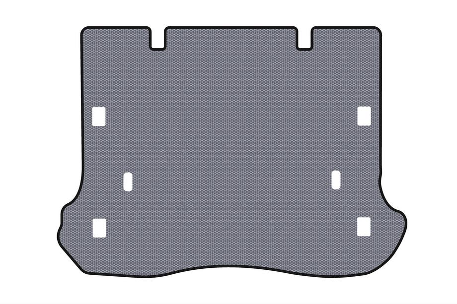 Jeep Grand Cherokee WK 2004–2010 Gumijasta podloga za prtljažnik Carsuit V-2 (Siva) Image