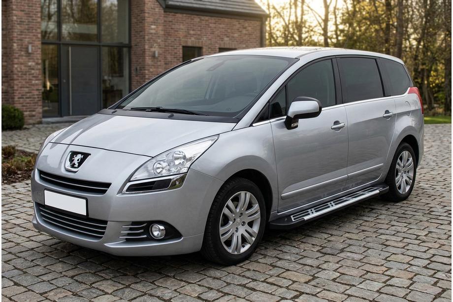 Peugeot 5008 2009–2016 Bočni pragovi Sunrise (2 kos, aluminij) Image
