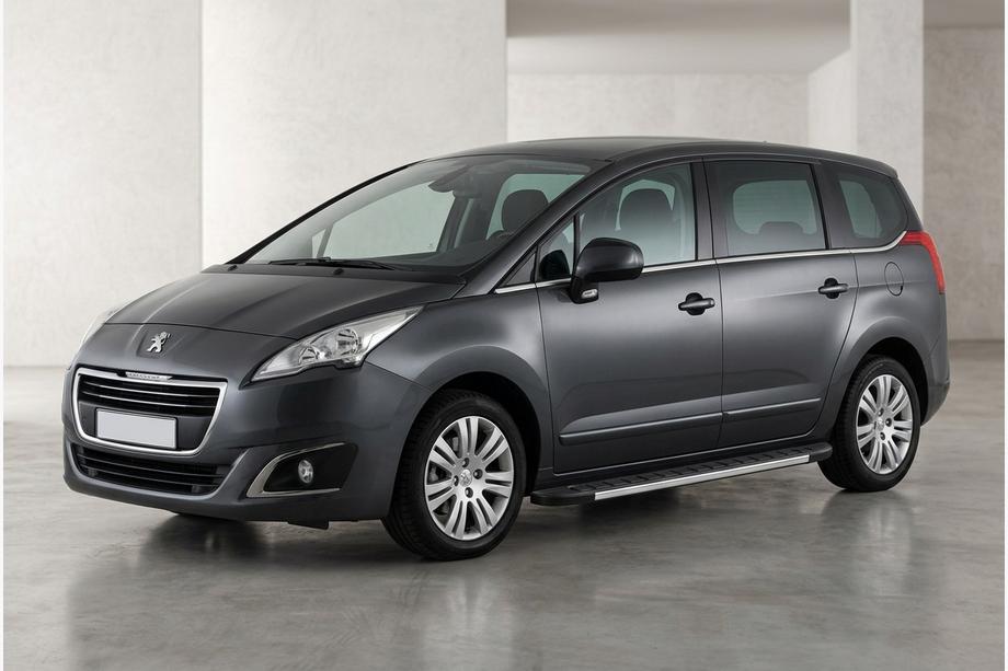 Peugeot 5008 2009–2016 Stranske stopnice Duru (2 kos, aluminij) Image