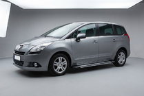 Peugeot 5008 2009–2016 Stranske stopnice Rainbow (2 kosa, aluminij) fotografija 1
