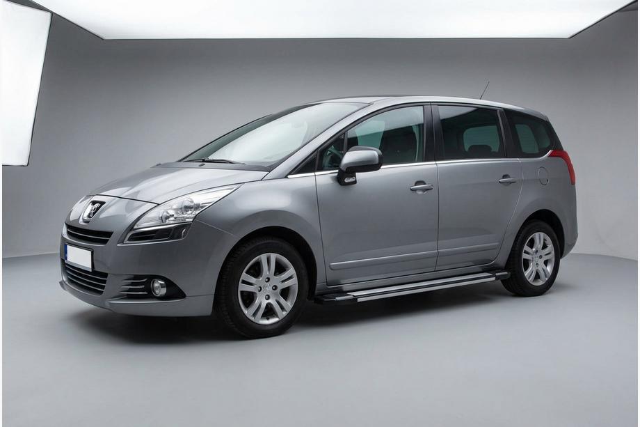 Peugeot 5008 2009–2016 Stranske stopnice Rainbow (2 kosa, aluminij) Image
