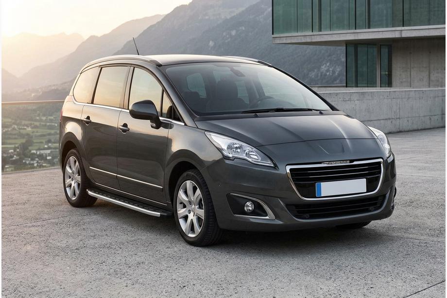 Peugeot 5008 2009–2016 Stranski pragovi Fullmond (2 kosa, aluminij) Image