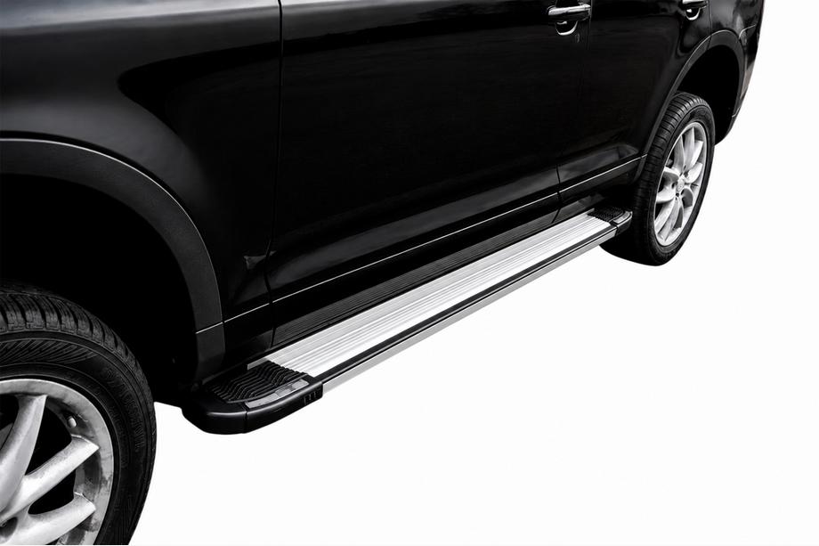 Porsche Cayenne 2003–2010 Stranske stopnice Rainbow (2 kos, aluminij) Image