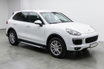 Porsche Cayenne 2010–2017 Stranski pragovi Line (2 kos, aluminij) fotografija 1