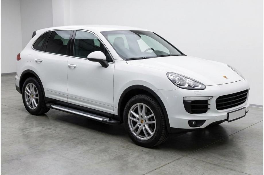 Porsche Cayenne 2010–2017 Stranski pragovi Line (2 kos, aluminij) Image