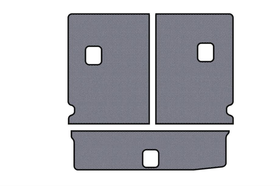Chevrolet Orlando 2010–2018 Gumijasto korito prtljažnika Carsuit V-1 (Siva) Image
