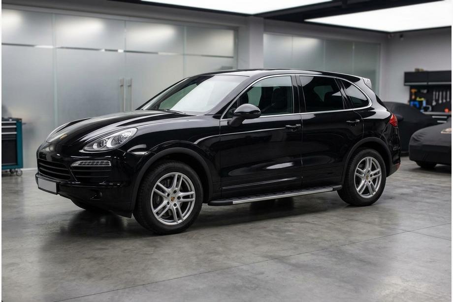 Porsche Cayenne 2010–2017 Bočne stopnice Duru (2 kosa, aluminij) Image
