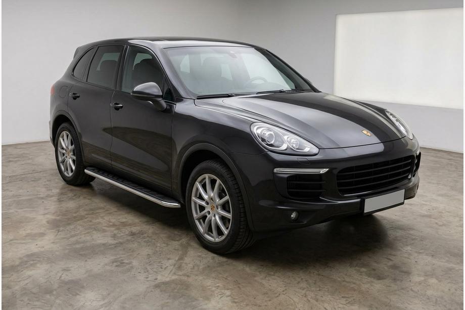 Porsche Cayenne 2010–2017 Stranski pragovi Maydos V1 (2 kos, aluminij ↗ nerjaveče jeklo) Image