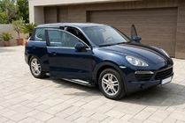 Porsche Cayenne 2010–2017 Stranske stopnice Rainbow (2 kos, aluminij) fotografija 1