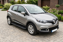 Renault Captur 2013–2019 Bočne stopnice Bosphorus Black (2 kos, aluminij) fotografija 1