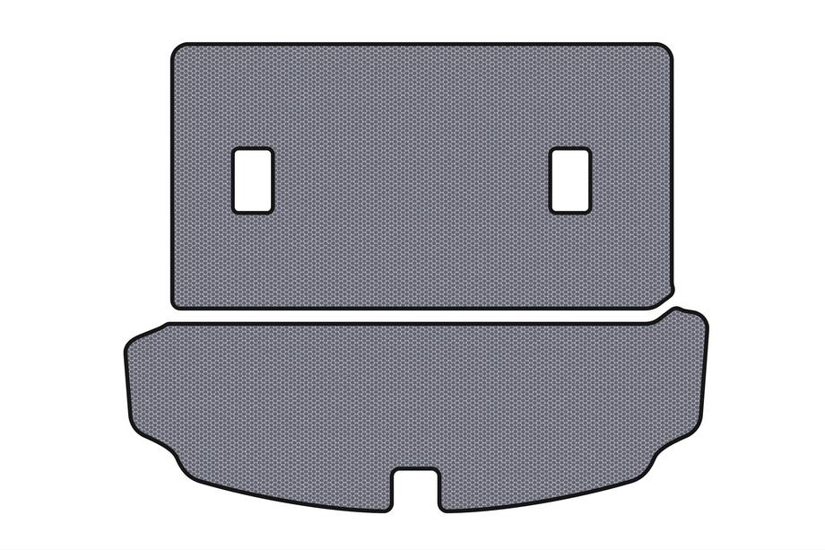 Acura MDX 2007–2013 Gumijasta podloga za prtljažnik Carsuit V-2 (Siva) Image