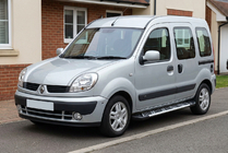Renault Kangoo 1998–2008 Bočni pragovi Sunrise (2 kos, aluminij) fotografija 1