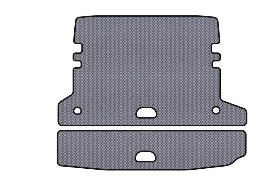 BMW serija 3 F30/F31 2012–2019 Gumijasta preproga za prtljažnik Carsuit V-2 (za F-31, siva) Image