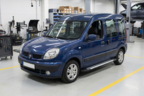 Renault Kangoo 1998–2008 Stranske stopnice Line (2 kosa, aluminij) fotografija 1