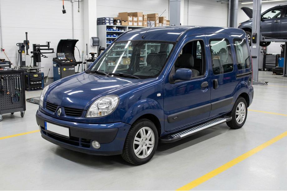 Renault Kangoo 1998–2008 Stranske stopnice Line (2 kosa, aluminij) Image