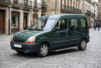 Renault Kangoo 1998–2008 Stranske stopnice Duru (2 kos, aluminij) fotografija 1