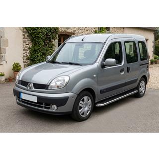 Stranske stopnice Maydos V1 (2 kosa, aluminij / nerjavno jeklo) Renault Kangoo 1998–2008 fotografija 1