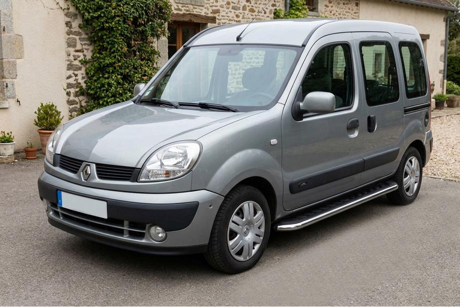 Renault Kangoo 1998–2008 Stranske stopnice Maydos V1 (2 kosa, aluminij / nerjavno jeklo) Image