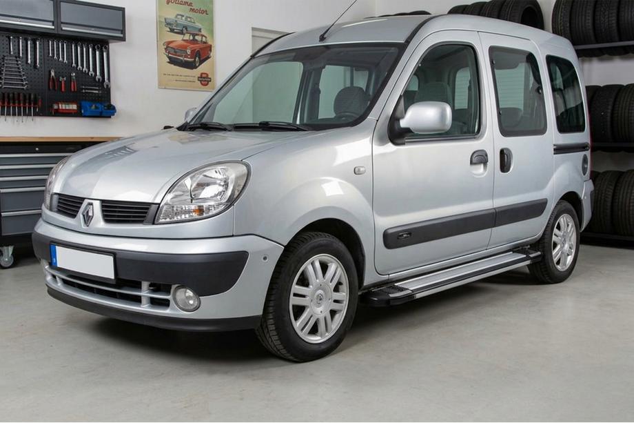 Renault Kangoo 1998–2008 Stranske stopnice Rainbow (2 kosa, aluminij) Image