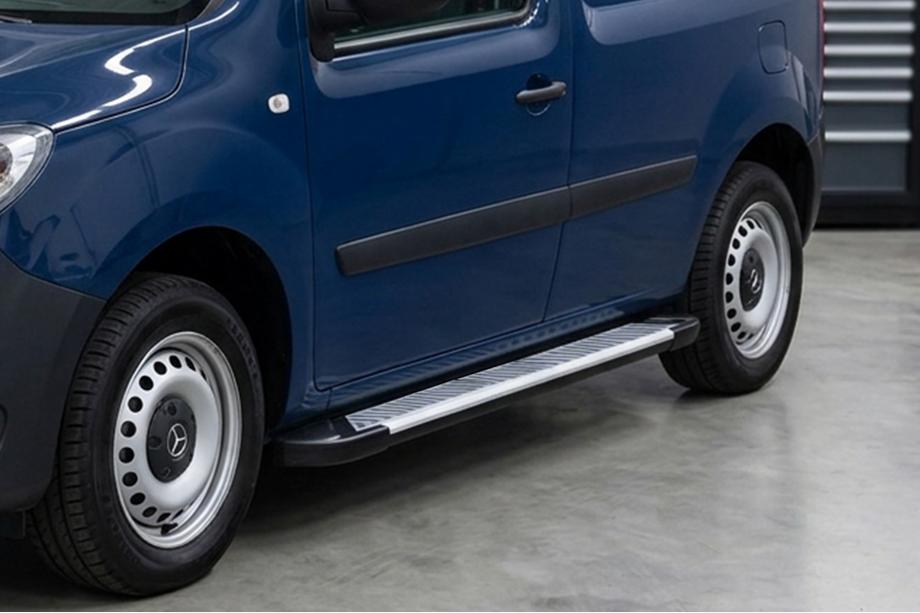 Renault Kangoo 2008–2020 Stranske stopnice Line (2 kosa, aluminij) Image