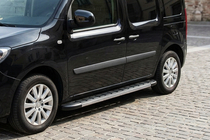 Renault Kangoo 2008–2020 Bočne stopnice Duru (2 kosa, aluminij) fotografija 1