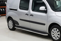 Renault Kangoo 2008–2020 Stranske stopnice Maydos V1 (2 kosa, aluminij / nerjavno jeklo) fotografija 1