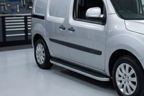 Renault Kangoo 2008–2020 Stranske stopnice Tayga Grey (2 kos, aluminij) fotografija 1