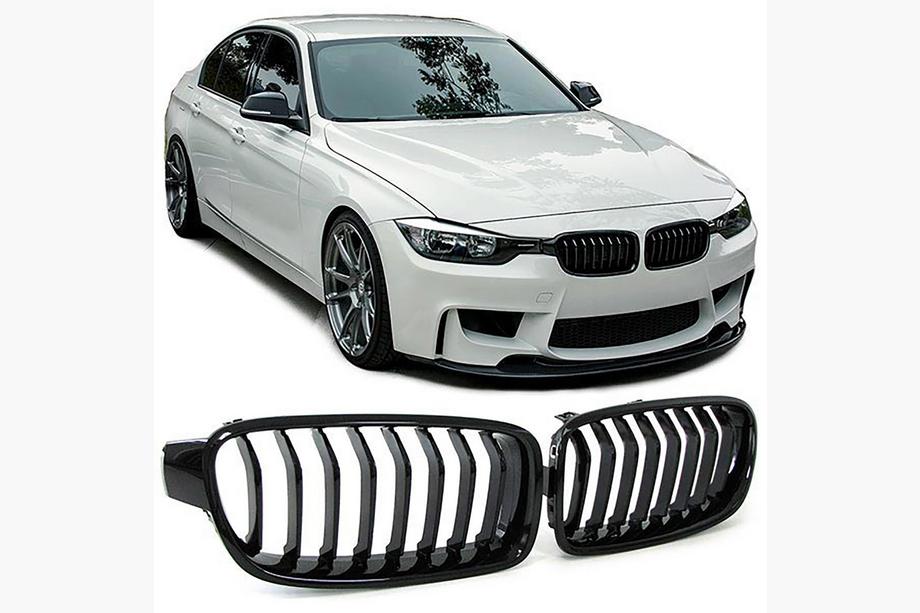 BMW serija 3 F30/F31 2012–2019 Ledvični rešetki 1Bar (8 letvic) Image