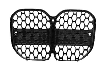 BMW serija 4 G22/23/26 2020– Diamond ledvične maske (za G22/23, sijajno črna) fotografija 4
