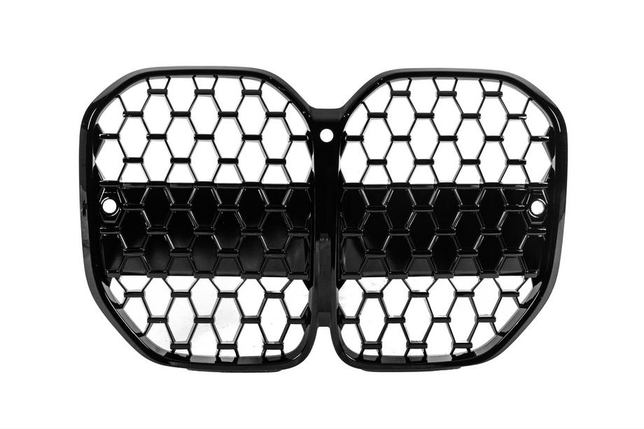 BMW serija 4 G22/23/26 2020– Diamond ledvične maske (za G22/23, sijajno črna) Image