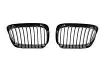 BMW serije 5 E39 1996–2003 1-Bar ledvičke (2000-2003, črna visok sijaj) fotografija 5