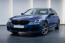 BMW serija 5 G30/G31 2017–2023 M-Look V2 ledvične maske (2021-2023, sijajno črna) fotografija 1