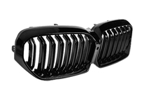 BMW serija 5 G30/G31 2017–2023 M-Look V2 ledvične maske (2021-2023, sijajno črna) fotografija 4