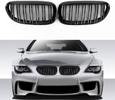 BMW serija 6 E63/E64 2003–2010 Ledvične rešetke M-Look (črni visok sijaj) fotografija 1