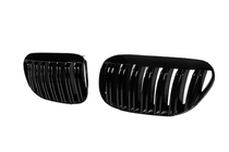 BMW serija 6 E63/E64 2003–2010 Ledvične rešetke M-Look (črni visok sijaj) fotografija 3