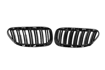 BMW serija 6 E63/E64 2003–2010 Ledvične rešetke M-Look (črni visok sijaj) fotografija 5