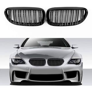 Ledvične rešetke M-Look (črni visok sijaj) BMW serija 6 E63/E64 2003–2010 fotografija 1