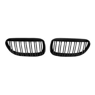 Ledvične rešetke M-Look (črni visok sijaj) BMW serija 6 E63/E64 2003–2010 fotografija 2